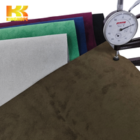 Tissu en daim extensible double face Kinghope, adapté aux vêtements, aux sacs et aux chaussures