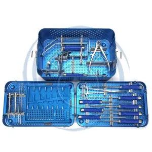 핫 세일 전방 경추 견인기 도구 키트 척추 수술을위한 정형 외과 도구 세트 DADDY D PRO CE