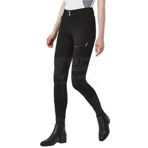 Pantalons d'équitation OEM pour femmes, taille haute, genouillères, culottes d'équitation pour femmes, jodhpurs et culottes - Product Image 6
