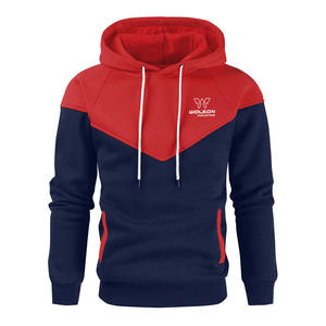 Sweat-shirt à capuche unisexe 100% coton de haute qualité avec broderie imprimée personnalisable pour l'hiver - Product Image 2