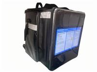 Mochila Publicitaria Digital Portátil de 18.5 Pulgadas con Pantalla LCD de Alto Brillo para Caminar o Andar en Bicicleta