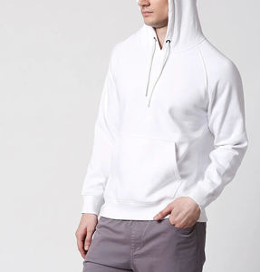 เสื้อฮู้ดผ้าฝ้าย100% มีฮู้ดสำหรับผู้ชายเสื้อฮู้ดเฮฟวี่เวตระบายอากาศได้ดีออกแบบโลโก้ได้ตามต้องการ - Product Image 2