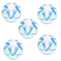 Produit le plus vendu ballons de football en cuir PU PVC imprimés personnalisés avec ballon de football taille officielle ballons de football PU pour adultes