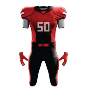 Uniformes de fútbol americano al por mayor para conjuntos de equipos camiseta de fútbol americano personalizada con logotipo bordado cosido y pantalón - Product Image 2