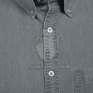 Vente directe d'usine, prix bas, chemise en jean pour hommes, best-seller, nouveau design, chemise en jean en vente en ligne - Product Image 5