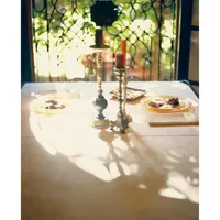 Table à manger rectangulaire de 72 po - 6 places, finition patinée à la main |   Livraison gratuite