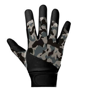 Guantes de fútbol americano impresos resistentes por encargo producto de venta en línea - Product Image 2