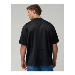 Maillot de football américain surdimensionné personnalisable pour hommes Maillot en maille de taille supérieure pour les fans d'équipe - Product Image 6