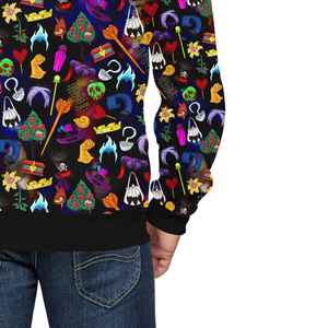 Sudadera con Capucha de Sublimación de Último Diseño, 100% Algodón, Transpirable, Diseño Personalizado, Alta Calidad, Unisex, Precio de Impresión - Product Image 5