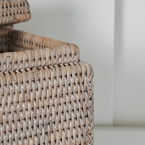 Rectangular <b>rattan</b> <b>box</b> with lid Handmade <b>Storage</b> <b>Box</b> Eco-Friendly Natural Home and Home Decor Wholesale from Vietnam - Product Image 4