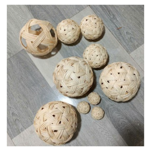 Ballon Takraw en rotin vietnamien authentique, ballon de sport durable tissé à la main au prix d'usine - Product Image 2