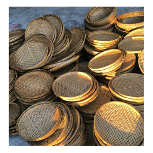 Panier tamis en bambou fait à la main pour l'exportation: 100% Artisanat naturel et utile pour une cuisine durable, une utilisation durable, écologique - Product Image 6