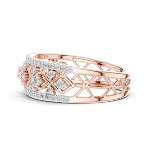 0.475 CT Lab Diamond <b>Eternity</b> <b>Ring</b> for Women VVS-VS EF Clarity 18KT, 14KT, 10KT Gold & 925 <b>Silver</b> Rose, Yellow, White - Product Image 6