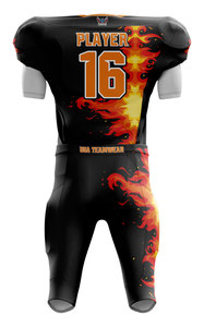 Uniformes de football américain nouvelle conception imprimés par sublimation style unique Offre Spéciale équipement de football grande taille - Product Image 5
