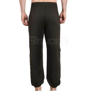 Pantalones Casuales de Hombre, Estilo Urbano, Cintura Media, Corte Regular, Personalizables, Ligeros, Transpirables, de Tela de Algodón, Diseño Recto - Product Image 3