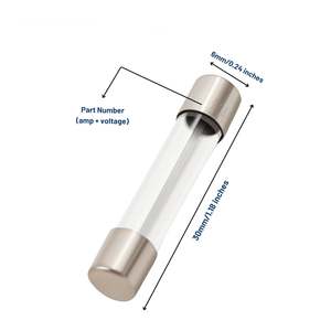 Source d'alimentation électrique EXP20AG, fusible en verre à soufflage rapide 20A - Product Image 3