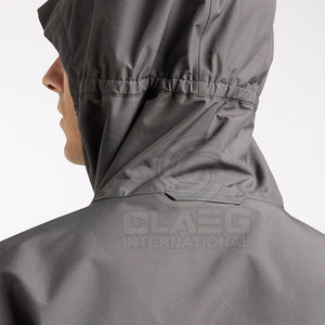 Lightweight Winter <b>Men's</b> Softshell Custom Size Front Logo Waterproof Breathable Windbreaker <b>Jacket</b> - Product Image 2