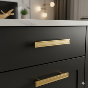 Tirador de Cajón Rectangular Moderno de Aleación de Zinc para Cómoda, Tirador de Barra Minimalista, Duradero y Ecológico para Cocina y Comedor - Product Image 6