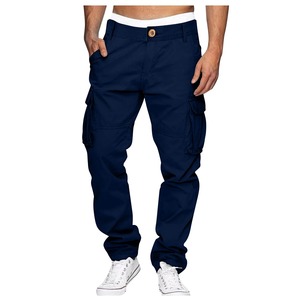 Pantalones de Trabajo Transpirables de Alta Visibilidad para Hombre, Talla Grande, de Algodón Flexible - Product Image 2