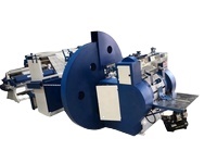Machine à fabriquer des sacs en papier alimentaire BagMac Junior B entièrement automatique à impression bicolore pour usine de fabrication 250 pièces/min 220V-380V