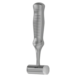 Custom Made 184mm 7.14 \ "Malho Dental 458g Borracha De Aço Melhor Qualidade Elevador Osso Implante para Cirurgia Plástica 30mm Martelo Dental - Product Image 3