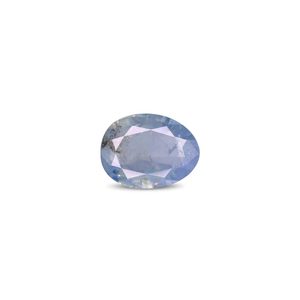 Zafiro facetado bicolor de 4.31 quilates (Pitambari) azul real natural y marrón radiante, piedra suelta, material de topacio y ópalo - Product Image 1