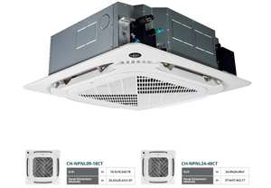 Meilleure vente 36,000 BTU 4 zones 9k Cassette de plafond sans conduit Mini Split avec kits d'installation 3 tonnes Quad Zone Multi Zone AC - Product Image 2