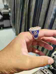 Personalizado 925 Chapado en plata Original Leb Grown Diamond Hip Hop Anillo Iced out Joyería de los hombres Regalo Diseño elegante y único - Product Image 3