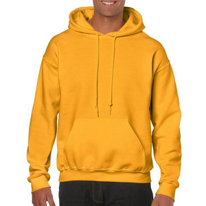 Coupe classique hommes 100% coton mélange lourd polaire sweat Logo brodé hiver respirant couleurs personnalisées cordon de serrage - Product Image 3