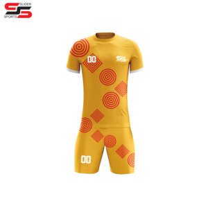 OEM Best-seller Maillot de football personnalisé Maillot de football manches courtes vierge uniforme Maillots de football sublimés - Product Image 3