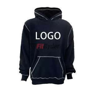 2024 Nuevo estilo personalizado Sudadera con capucha de seda de alto peso Invierno de punto Sólido con capucha Logotipo personalizado Tarifa al por mayor Precio barato OEM - Product Image 4