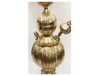 Meilleures ventes Chicha égyptienne de luxe artisanale en laiton avec technique de laque, type mini droit, qualité supérieure, design antique Farida