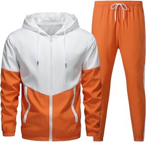 Conjunto Deportivo Informal de Invierno con Capucha, Pantalones Deportivos Acampanados, Conjuntos de Sudadera con Capucha, Color Sólido, 100% Algodón, Transpirable, Cortavientos, Chándal 2026 - Product Image 2