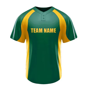 Maillot respirant 100% chemise en polyester sport couleurs personnalisées maillots de baseball hommes fabricant de maillots de baseball personnalisés - Product Image 1