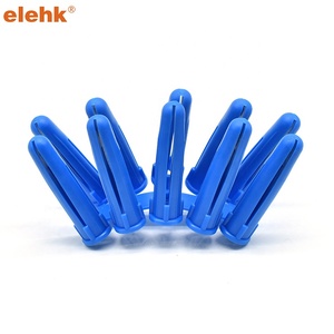 Elehk BLUE WALL PLUGS BOX 100 Pz Taquete Concreto 3/8 Tp3 Doble Expansion Blue Wall Plug - Product Image 5