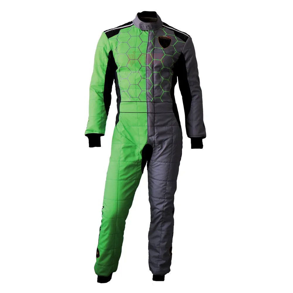 Costume de course de kart imprimé, couleur personnalisée, fabriqué en usine, offre spéciale