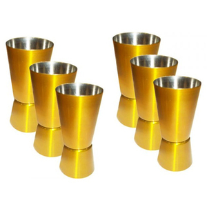 Outils de mesure de barre de cuisine en métal design vintage fait à la main Double barre de mesure Cocktail Jigger Cup - Product Image 6