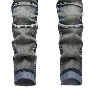 2024 New Arrival Highest Quality Men's Breathable Straight Jean Pants Best Design Washed Denim for Summer - Product Image 5