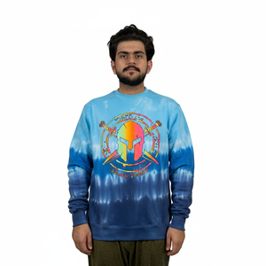 Sweat-shirt à col rond en molleton classique pour homme de haute qualité, imprimé de dessins animés décontractés, manches longues, 100% coton, imprimé basique - Product Image 1