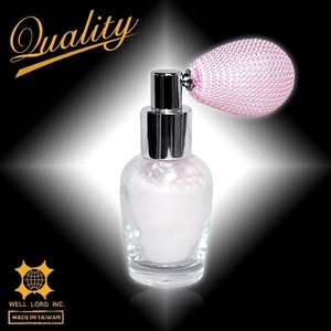 <b>Vintage</b> Style Empty <b>Perfume</b> Glass <b>Bottle</b> 50mL/100mL Capacity with Elegant Bulb Atomizer Screw Cap for Fragrance Presentation - Product Image 4