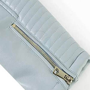 Veste en cuir unisexe de qualité supérieure nouveau Style de fermeture éclair à la mode décontracté élégant Long tissu grande taille tricoté matelassé imprimé - Product Image 3