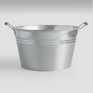 Seau à glace en acier inoxydable personnalisé tendance avec logo, refroidisseur à vin, écologique, pour fête, pour support - Product Image 1