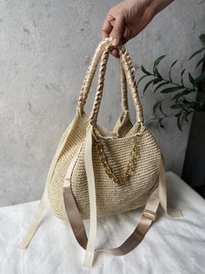 Bolso bandolera rafia tejido natural - Product Image 2