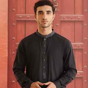 Conjuntos de Shalwar Kameez Largos para Hombre de Primera Calidad, con Cierre, Antiarrugas, Última Moda Étnica, Elegante, Transpirable, Opciones de Tallas Grandes - Product Image 6
