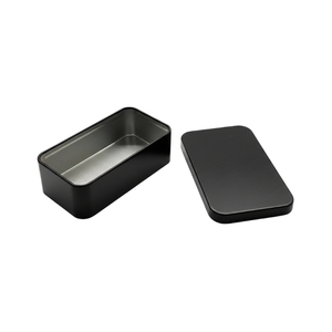 Boîte en fer blanc carrée sur mesure, emballage écologique imprimé pour le savon, les soins personnels et l'artisanat - Product Image 4
