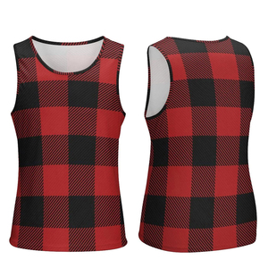 Gym Tank <b>Top</b> Custom Logo Knitted Cotton Men Breathable Workout Fitness Comfortable V-neck <b>High</b> Street Style OEM Service - Product Image 3