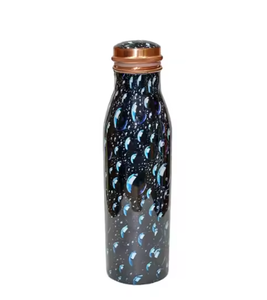 Top Design Printed Handmade Pure Copper Water <b>Bottle</b> <b>Drinking</b> <b>Bottle</b> Awesome Collections Highly Decorative Drinkware Leak Proof - Product Image 5