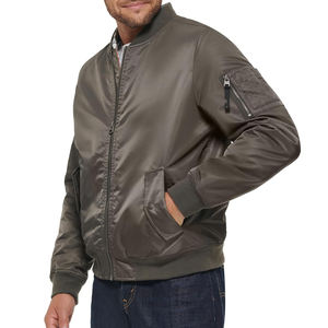 แจ็กเก็ตบอมเบอร์สำหรับผู้ชายเสื้อบอมเบอร์กันลมใส่ตามท้องถนน - Product Image 3