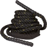 1.5 pouces Gym Jute Power Training Corde Escalade Cordes De Bataille Avec manchon Logo Personnalisé Gym Power Corde De Bataille De Chanvre