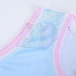 Conjunto de Uniforme de Baloncesto de Grado Profesional, Logotipos, Números y Nombres Personalizados, Tallas Grandes, Transpirable y Absorbente de Humedad, Tallas Disponibles - Product Image 3